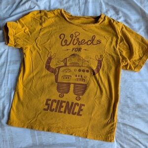 ✨3 for $20✨ Wired For Science Toddler Robot Graphic Tee